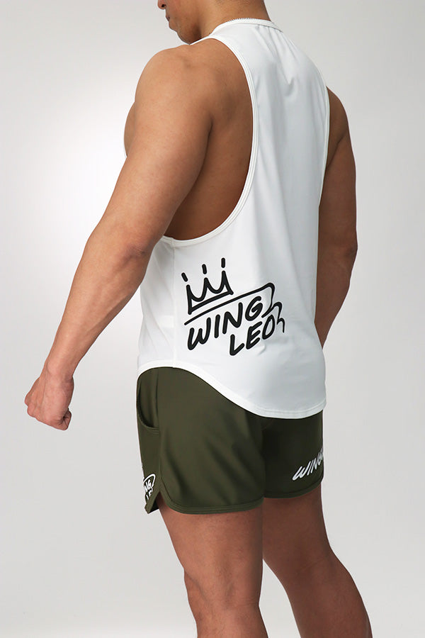 WINGLEO TRAINING SHORT PANTS【KHAKI】