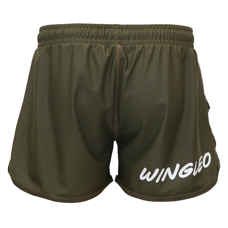 WINGLEO TRAINING SHORT PANTS【KHAKI】