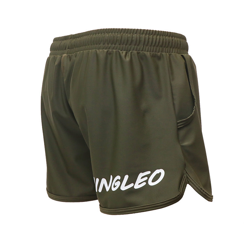 WINGLEO TRAINING SHORT PANTS【KHAKI】