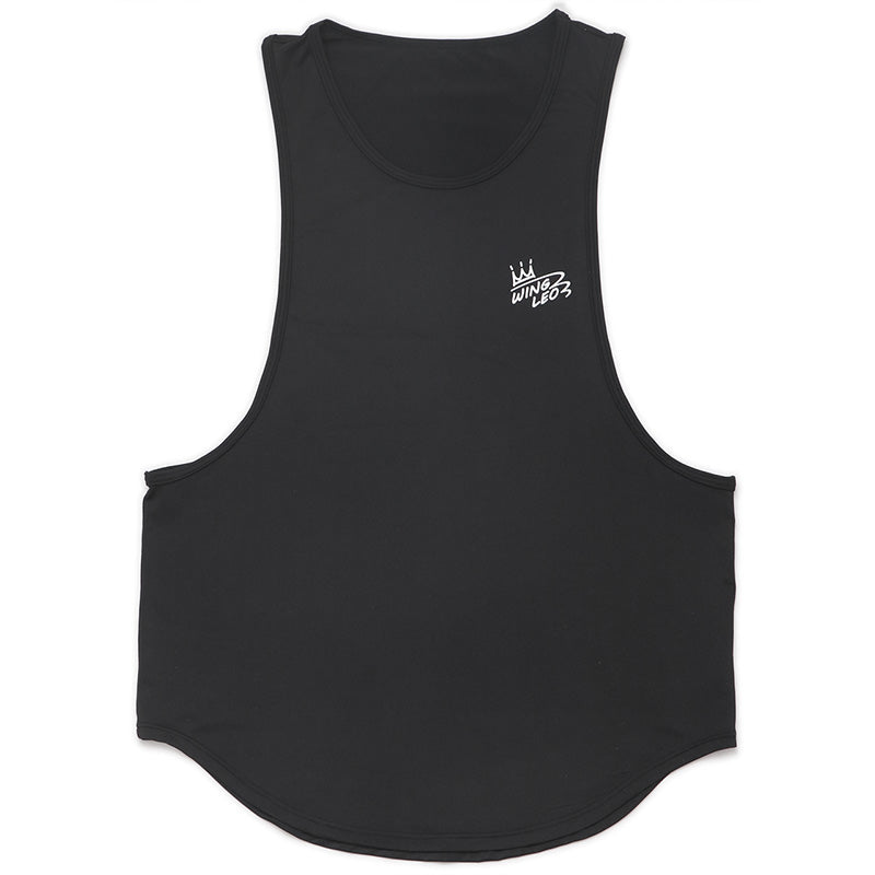 WINGLEO TRAINING DROP TANKTOP【BLACK】