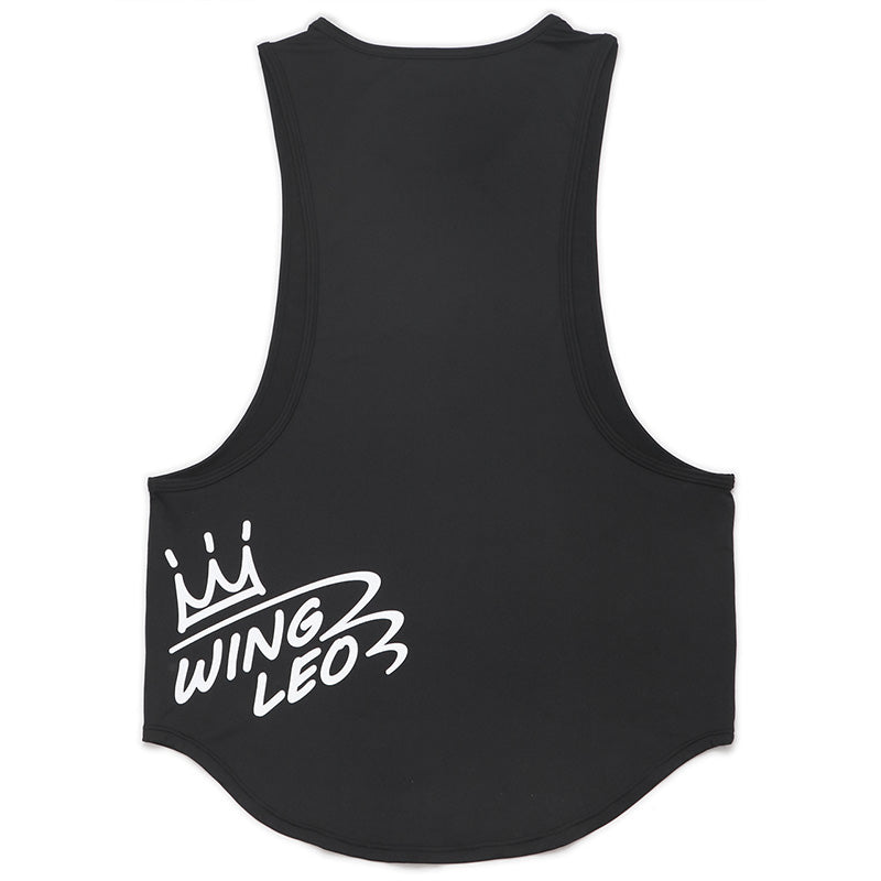 WINGLEO TRAINING DROP TANKTOP【BLACK】